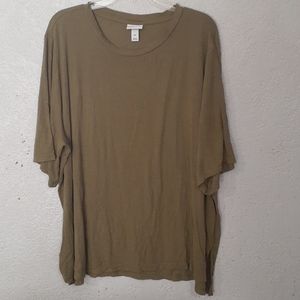Nice plus size ribbed tee